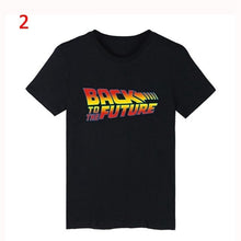 Load image into Gallery viewer, Voltar para o futuro tshirt luminoso t camisa camisa camisa verão manga curta t camisas de volta ao futuro camisetas streetwear 4xl
