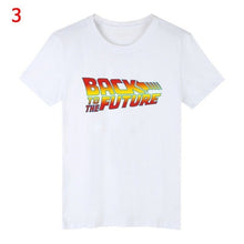 Load image into Gallery viewer, Voltar para o futuro tshirt luminoso t camisa camisa camisa verão manga curta t camisas de volta ao futuro camisetas streetwear 4xl
