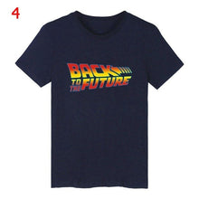 Load image into Gallery viewer, Voltar para o futuro tshirt luminoso t camisa camisa camisa verão manga curta t camisas de volta ao futuro camisetas streetwear 4xl