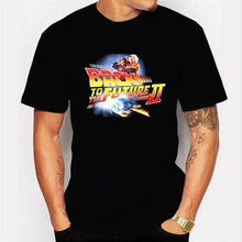 Load image into Gallery viewer, Voltar para o futuro tshirt luminoso t camisa camisa camisa verão manga curta t camisas de volta ao futuro camisetas streetwear 4xl