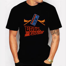 Load image into Gallery viewer, Voltar para o futuro tshirt luminoso t camisa camisa camisa verão manga curta t camisas de volta ao futuro camisetas streetwear 4xl