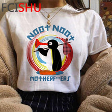Load image into Gallery viewer, Noot Noot Pingu Funny Cartoon T Shirt Men/women Funny Cartoon T-shirt Fashion Tv Show Anime Tshirt Hip Hop Top Tees Male/female
