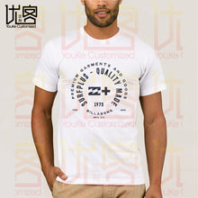 Load image into Gallery viewer, Maglietta da uomo a maniche corte in cotone 100% Surf Camp Fuerteventura-Hillabong da uomo
